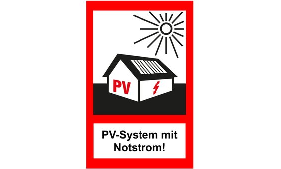 Weidmüller - Adesivo d’avvertimento Vigili del fuoco / alimentazione di emergenza 10 pezzi/conf.